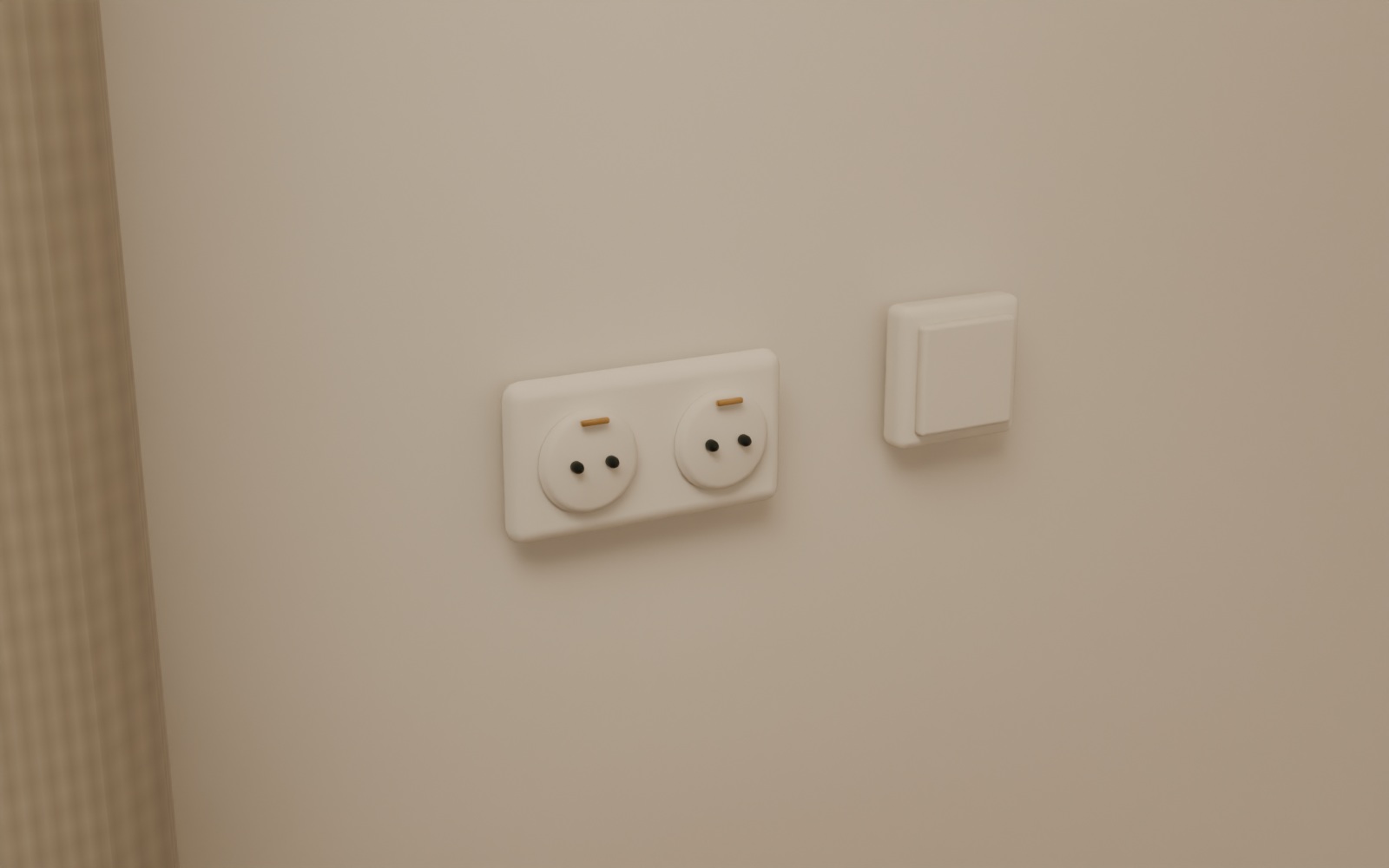 Details · sockets and switches